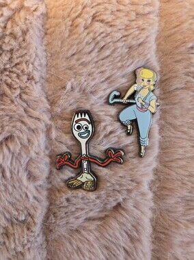 Toy Story Forky and Bo Peep Enamel Pin Set